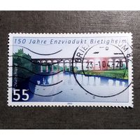 Марка Германия 2003 год 150 лет мосту Битигхайм