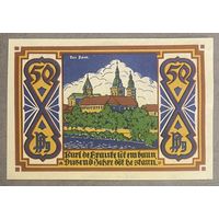 Нотгельд  50 пфеннигов 1922 год. Оснабрюк. Веймарская республика.