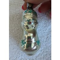 Ёлочная игрушка, стекло, амальгама, снегурочка, девочка