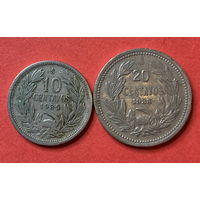 Чили, 2 монеты