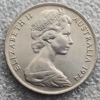 Австралия 10 центов  1974 г.