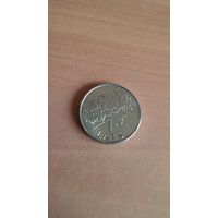 Латвия, 1 лат 2006. Дубовый венок.