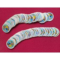 Фишки кепсы caps Pokemon 2000 Покемон 2000. Цена за все фишки.