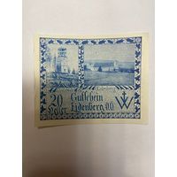 Австрия 20 геллеров нотгельд Эйденберг - 2101