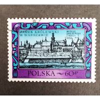 Марка Польша 1972 год Королевский замок