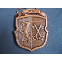 Керамический герб Лиды (7х9 см)