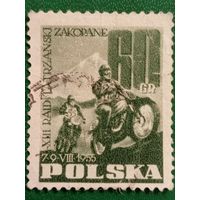 Польша 1955. Мотогонка Закопаны