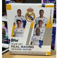 Коробка карточек новых Topps Real Madrid 25/26 Team-Set