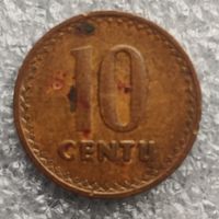 Литва 10 центов  1991 г.