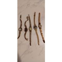 Часы женские разные, с 1 руб. Без М.Ц.