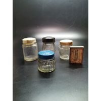 Баночка от парфюм СССР. 4 шт. (одним лотом).