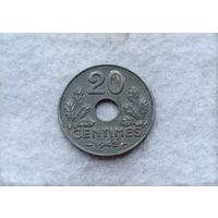 Werty71 Франция 20 сантимов 1942 Режим Виши