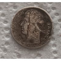 Франция 1/2 франка 1827