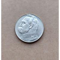 10 злотых Пилсудский 1936, без МЦ!!