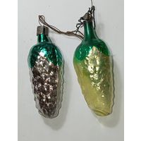 Ёлочная игрушка -  шишки , СССР. ,