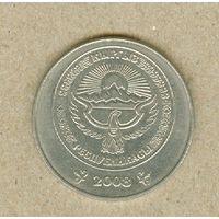 КИРГИЗСТАН 5 сом 2008 aUNC