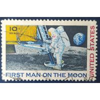 США 1969 исследование космоса , клей.