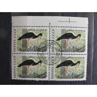 Продажа коллекции с 1 рубля! Гашеные почтовые марки СССР в квартблоках.