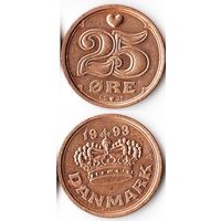 25 эре Дания 1993 года