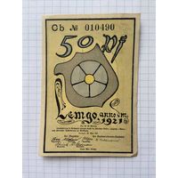 50 пфенигов (нотгельды) г. Германия.-2912