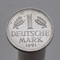 ФРГ 1 марка 1991 F
