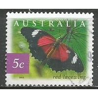 Австралия. Бабочка Нимфалида. 2004г. Mi#2307.