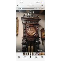 Хорошие стоячие дедушкины часы. 1905-1916 гг.