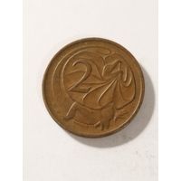 Австралия 2 цента 1975