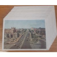 Открытки 1956г . 21шт. Москва