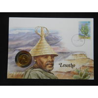 Лесото 5 лисенте 1979 г конверт первого дня КПД