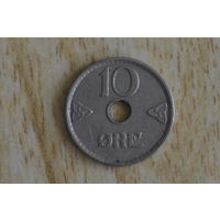 Норвегия 10 эре 1937 с 1 руб