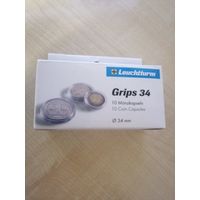 Капсулы для монет Leuchtturm CAPS 34