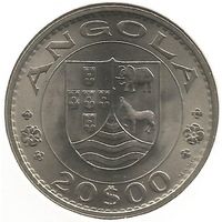 Ангола Португальская 20 эскудо 1971 UNC