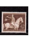Германия-1943,(Мих.854)  **,  Скачки