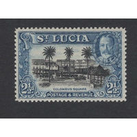 1936 Сент-Люсия /St Lucia* 2,5d  Георг V