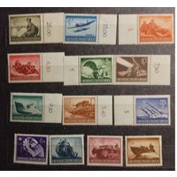 ГЕРМАНИЯ   873-885 **, 1944 год  Война, Войска 12 марок ПОЛЯ \\11