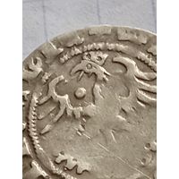 Крайне редкий полугрош 1512 года с точкой над крылом орла. R!!!