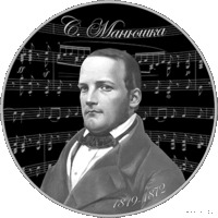 10 рублей 2019 Республика Беларусь Станислав Монюшко. 200 лет "Станіслаў Манюшка. 200 год" пруф. сертификат