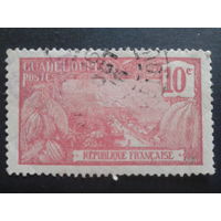 Гваделупа фр. колония 1905 бананы
