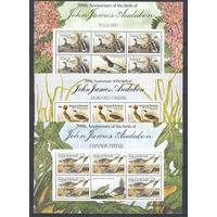 Фауна. Птицы. Антигуа и Барбуда. 1986. 3 малых листа. Michel N 820-822 (60,0 е)