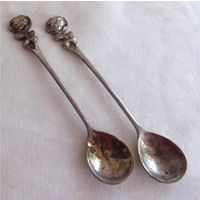 Ложка кофейная Хильдесхаймская роза 2 шт одним лотом 01