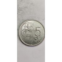 Словакия 5 крон 1993