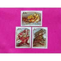 Польша. Сказки. ( 3 марки ) 1986 года. 11-8.