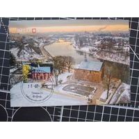 Беларусь. 2025. Борисоглебская церковь в Гродно. Картмаксимум. Спецгашение