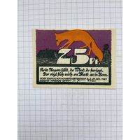 Нотгельд 25 пфеннигов Германия Даргун-0501
