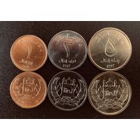 Афганистан Набор 3 монеты 2004 UNC