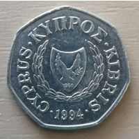 Кипр 50 центов, 1994 г., KM# 66