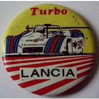Значок turbo. LANCIA