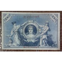 Банкнота 100 марок 1908 год. Германская империя.