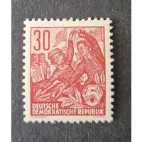 Германия, ГДР 1953 г. Mi.416 MNH